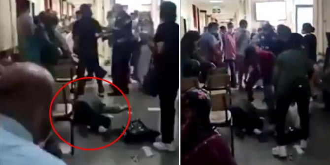 Çapa'da maske tartışmasında dövülen sağlık çalışanı ameliyata alındı