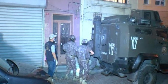 İstanbul'da PKK terör örgütüne yönelik operasyon