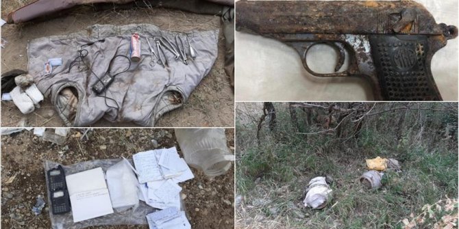 Tunceli'de teröristlere ait 12 sığınak imha edildi