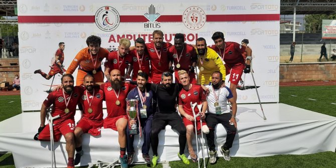 Türkiye kupasının sahibi Etimesgut Belediyespor