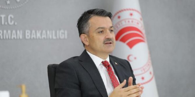 Bakan Pakdemirli: Türkiye 19 milyon ton gıda israfı yapmakta