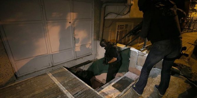 İstanbul'da terör örgütü DEAŞ'a yönelik eş zamanlı operasyon