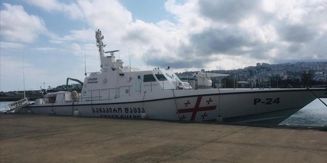 Gürcistan'a ait 2 sahil güvenlik botunun bakım ve onarımı Türkiye'de yapıldı