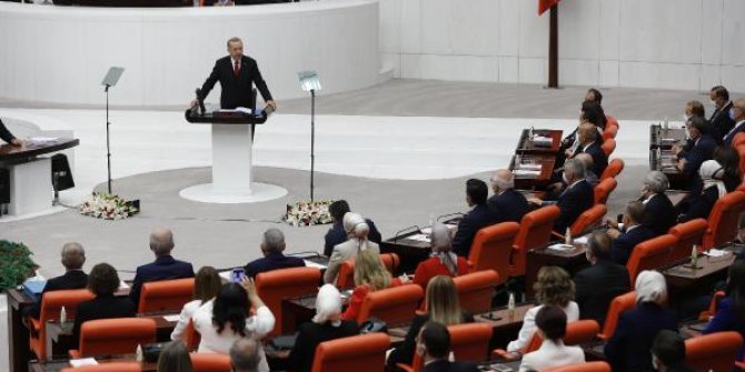 Erdoğan: Kalıcı barışın yolu Ermenilerin işgal ettikleri Azerbaycan toprağından geri çekilmelerinden geçiyor