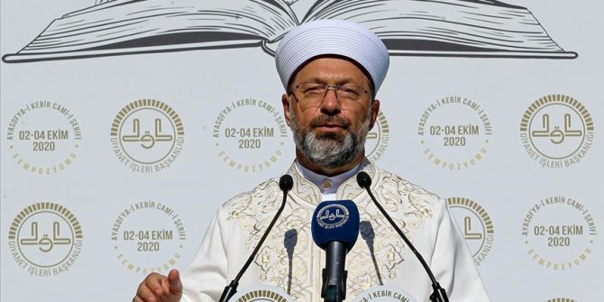 Diyanet İşleri Başkanı Erbaş: Tarih ve medeniyet bilincini kuşanarak geleceği inşa etmeliyiz