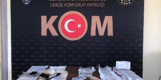 Kocaeli'de tefeci operasyonu: 8 tutuklama