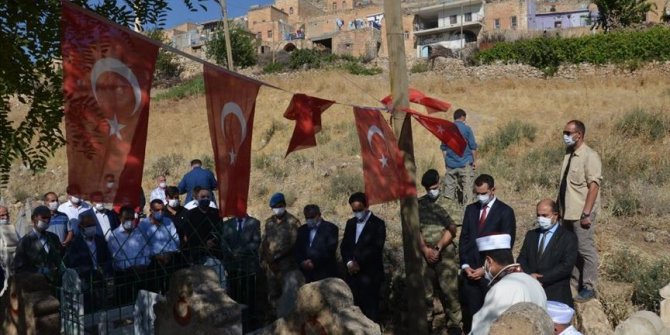 Mardin'de terör saldırısında şehit olan 26 kişi anıldı