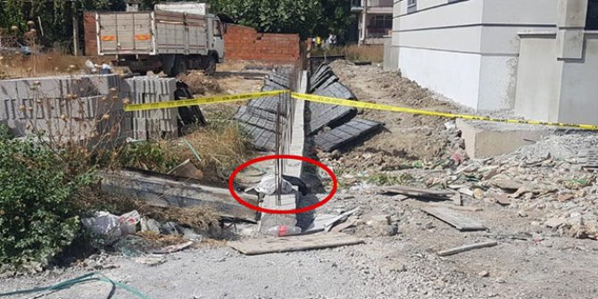 İnşaat kenarında bebek cesedi bulundu