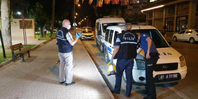Yol ortasında silahlı saldırı: 1 yaralı