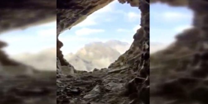 MSB: Hakkari'de PKK'ya ait mağara kullanılmaz hale getirildi