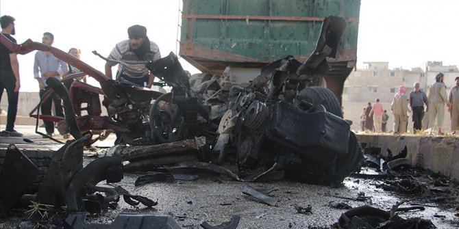 Bab'da bombalı terör saldırısı: 7 ölü, 20 yaralı