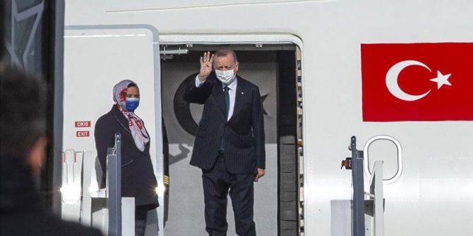 Cumhurbaşkanı Erdoğan Kuveyt ve Katar'a gitti