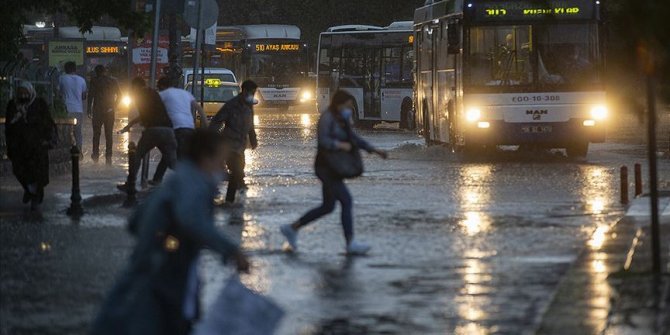 Ankara için kuvvetli sağanak uyarısı