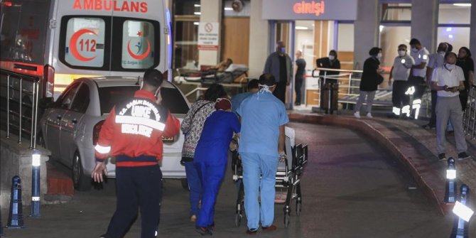 Ankara'da Dışkapı Yıldırım Beyazıt Eğitim ve Araştırma Hastanesi'nde yangın