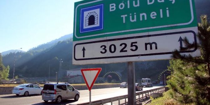 Bolu Dağı tünelinin Ankara yönü 1 ay ulaşıma kapanacak