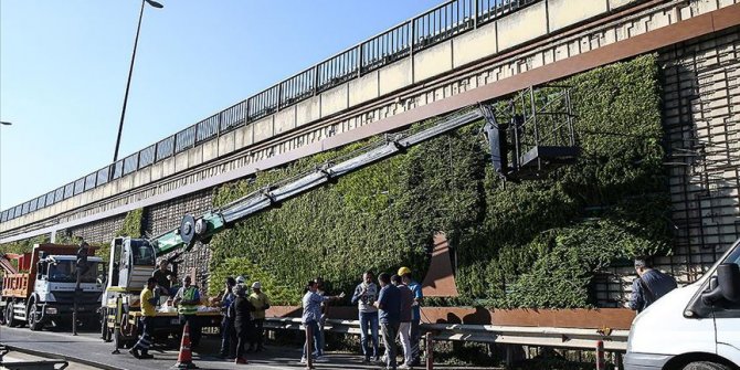 İBB'nin söktüğü dikey bahçeler meclis gündeminde tartışıldı