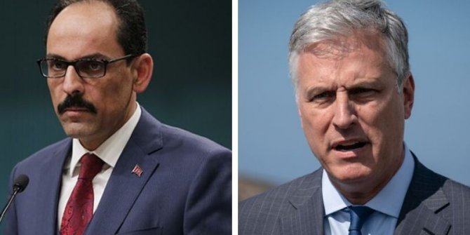 İbrahim Kalın, ABD Ulusal Güvenlik Danışmanı O'Brien ile görüştü