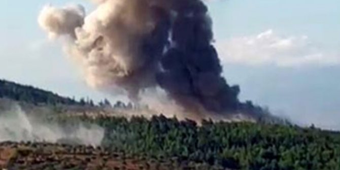 İdlib'in Cisr-eş Şuğur ilçesi kırsalı bombalandı: 2 ölü, 13 yaralı