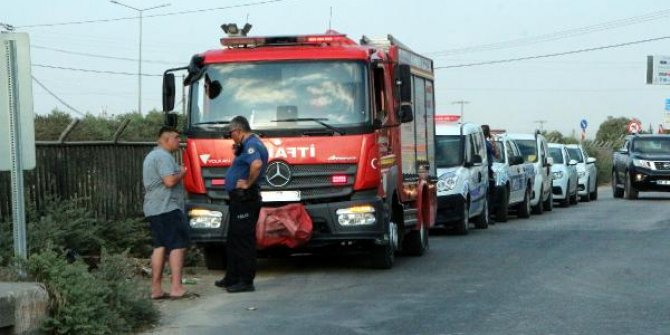 Serinlemek için girdiği sulama kanalında kayboldu
