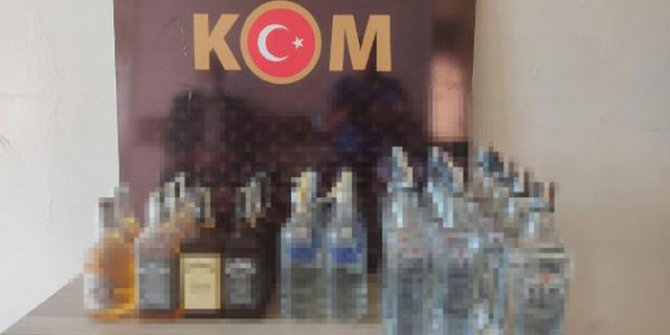 Tekirdağ’da kaçak içki operasyonuna 3 gözaltı