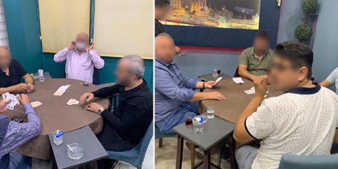 Kahvehanede kumar oynayıp, kapalı alanda sigara içerken yakalandılar: 36 bin TL ceza