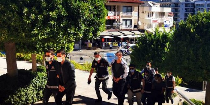 Marmaris'te 'tefeci' operasyonu: 6 tutuklama