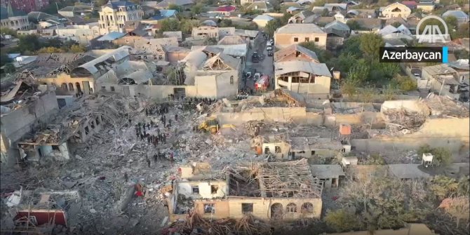 Ermenistan ordusu Azerbaycan'ın Gence ve Mingeçevir kentlerine füze saldırısı düzenledi: 13 sivil hayatını kaybetti