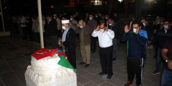 Tokat'ta Azerbaycan'daki şehitler için gıyabi cenaze namazı kılındı