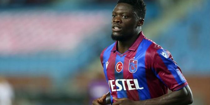 Trabzonspor'da Caleb Ekuban'ın Covid-19 testi pozitif çıktı