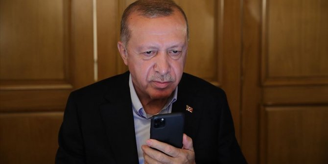 Cumhurbaşkanı Erdoğan: Ersin Tatar güçlü liderlikle seçim yarışından galip çıkmaya muvaffak oldu