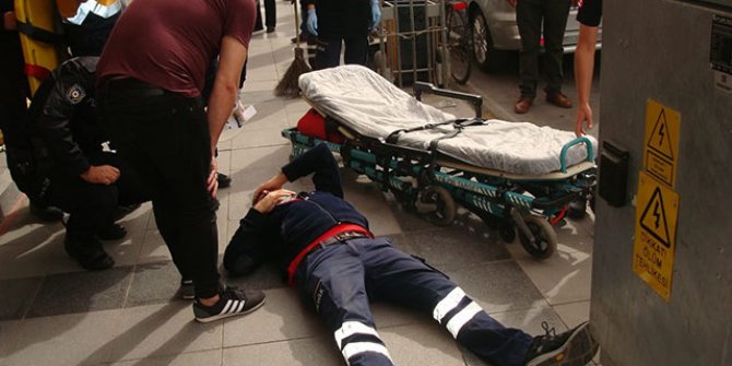 Eczane çalışanından maske denetimindeki sağlık görevlisine saldırı