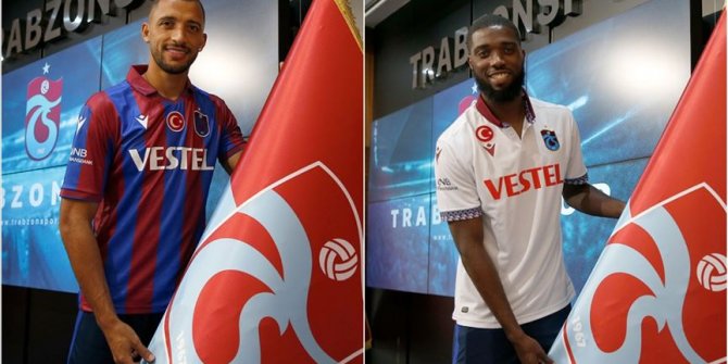 Trabzonspor'da Vitor Hugo ve Djaniny için imza töreni düzenlendi