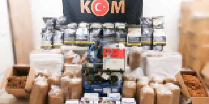 Eskişehir’de 474 kilo kaçak tütün ele geçirildi