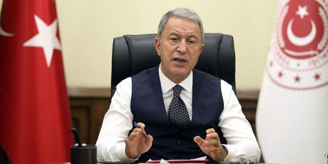 Bakan Akar: Yunanistan'la istikşafi görüşmelerde bir oldubittiye boğun eğmeyeceğimizi herkes anlamalı