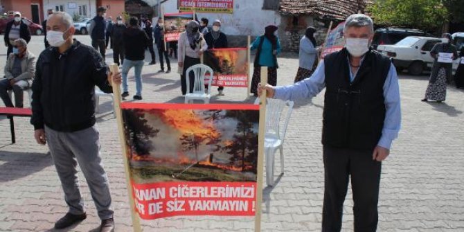 Mermer ocağı istemeyen Domaniçlilere Çevre ve Şehircilik Müdürlüğü'nden destek
