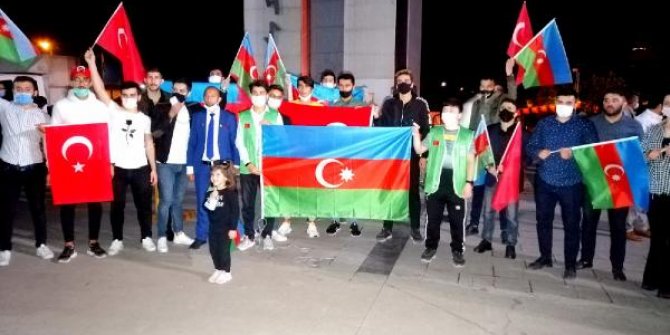 Karabük'ten, Azerbaycan'a destek