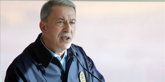 Milli Savunma Bakanı Akar: Doğu Akdeniz ve Ege'de komşularımızı diyaloğa davet ediyoruz