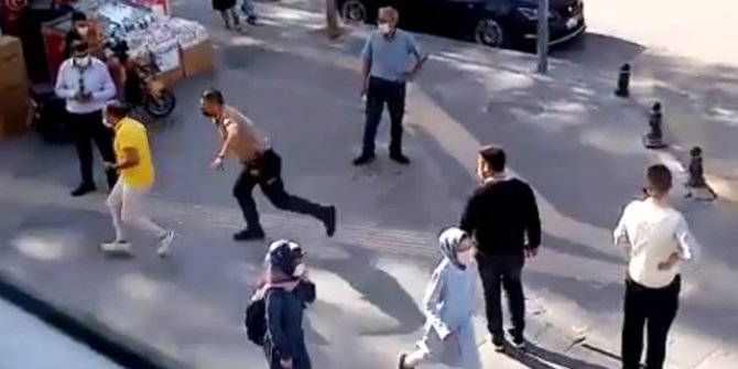 Maskesini doğru takmayınca polis durdurdu, para cezasından kaçarken yakalandı