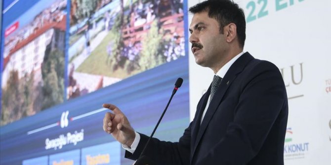 Bakan Kurum'dan Saraçoğlu projesi