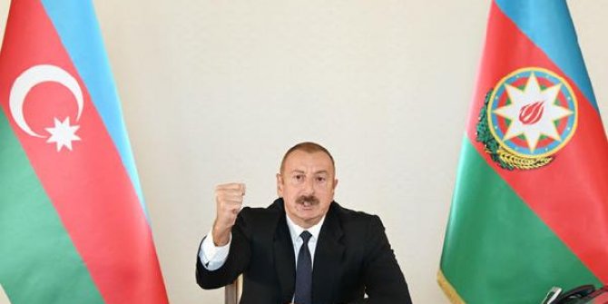 Azerbaycan Cumhurbaşkanı Aliyev: 20 köy ve 1 kasaba işgalden kurtarıldı