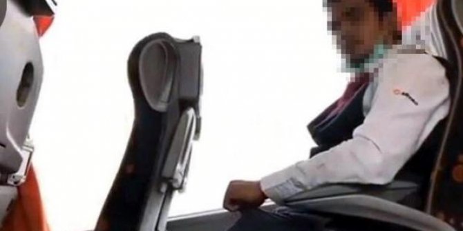 Yolcu otobüsünde genç kızı taciz eden muavin tutuklandı