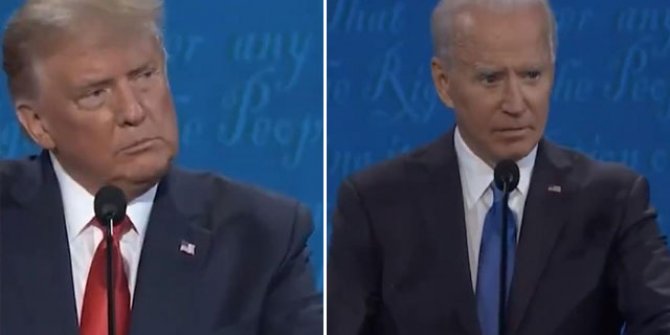 ABD’de Trump ve Biden seçimler öncesi son kez karşı karşıya geldi
