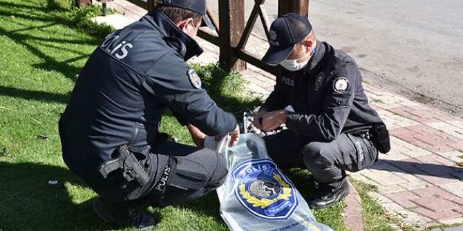 Fünyeyle patlatılan sahipsiz çantadan, bilgisayar çıktı