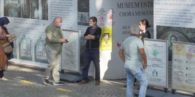 Kariye Camii'nde son durum; ibadete açılmasına bir hafta kaldı