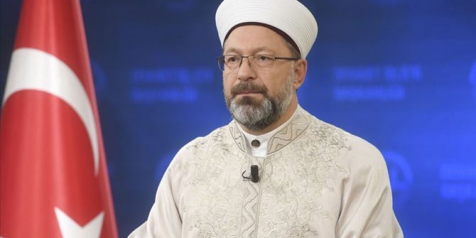 Erbaş: İslam düşmanlığını körükleyen zihniyete karşı uluslararası toplumu mücadeleye davet ediyorum