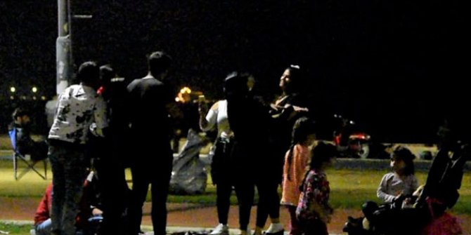İzmir'de koronavirüs tedbirleri unutuldu, çevre duyarsızlığı şaşırttı