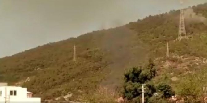 Kontrol altına alınan İskenderun yangınında 'kundaklama' iddiası