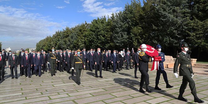 Anıtkabir'de Cumhuriyet coşkusu