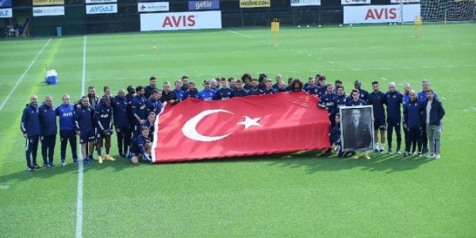 Fenerbahçe'de 29 Ekim Cumhuriyet Bayramı kutlandı