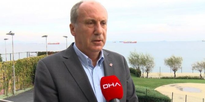 Muharrem İnce: (CHP)Haftadan haftaya, her gün yeni bir skandal duyuyoruz